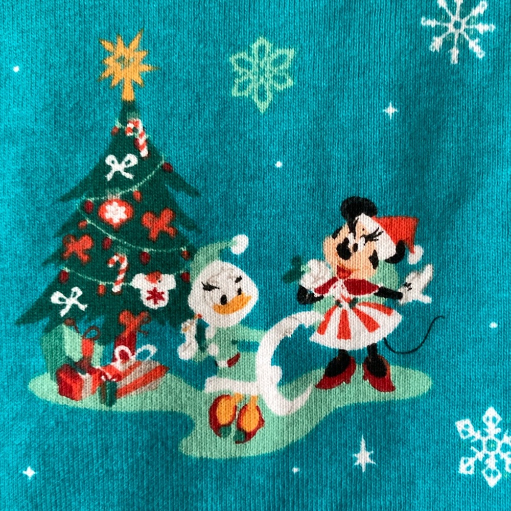 Disney Unisex Christmas Festive Pajamas - Blue - Picture 3 of 4